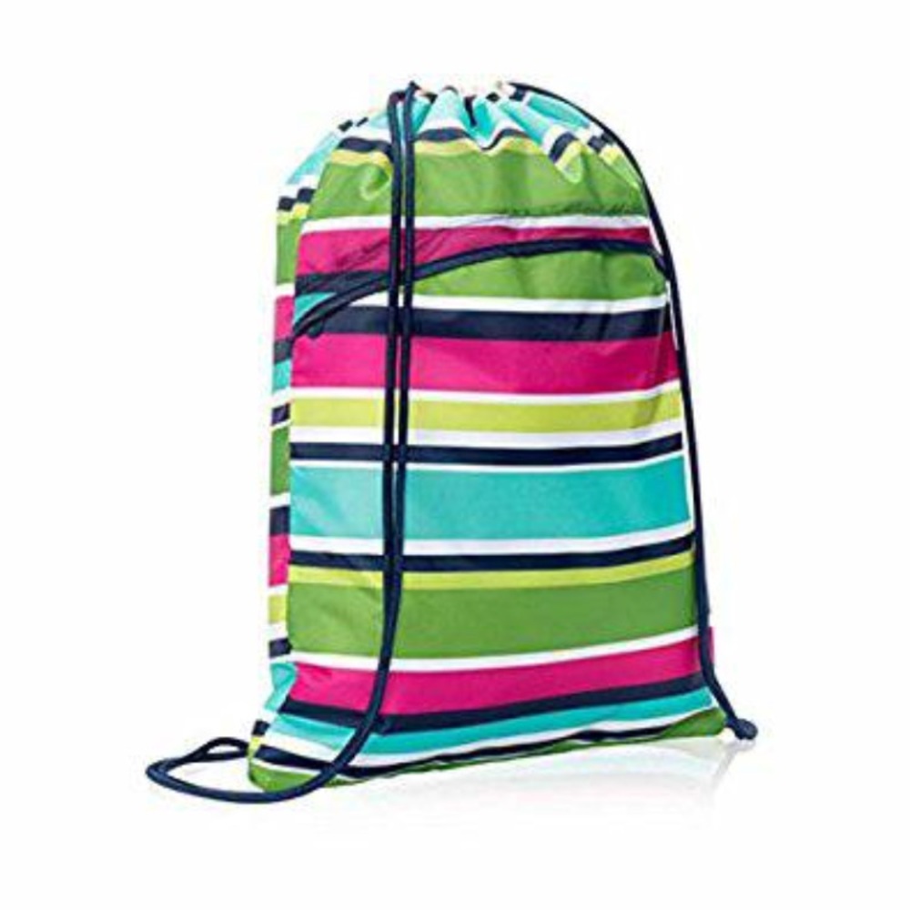 🆕 Thirty-One Cinch Sac - Preppy Pop